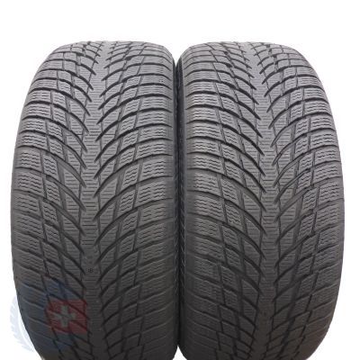 2 x NOKIAN 225/45 R18 95V XL WR Snowproof P Zima 2020 7,3mm Jak Nowe