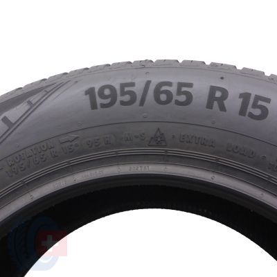 3. 1 x CONTINENTAL 195/65 R15 95H XL AllSesonContact Wielosezon 7,8mm 2023 Jak Nowa