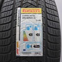 3. Opony 285/40 R22 2x PIRELLI 110V XL Scorpion Winter Zimowe 2020 Nieużywane 