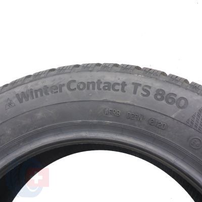 7. 2 x CONTINENTAL 195/60 R15 88T WinterContact TS860 Zima 2020 Jak Nowe Nieużywane