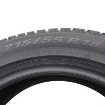 6. 4 x PIRELLI 215/55 R18 99H XL Winter 2 Cinturato Zima 2021 Jak Nowe 7,8-8,5mm