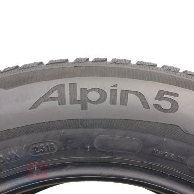 5. 1 x MICHELIN 215/65 R17 99H Alpin 5 Zima 2018 7mm