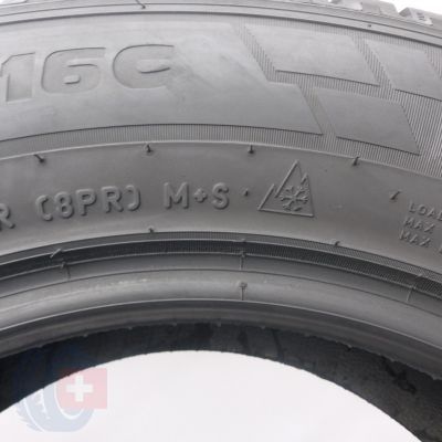 2. Opony 225/65 R16C 2x PIRELLI 112/110R Carrier Winter Zimowe 2022 Jak Nowe 7,2mm