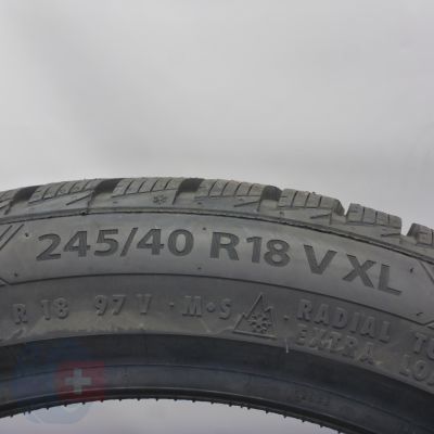 7. Opony 245/40 R18 2x BARUM 97V XL Polaris 5 Zimowe 2022