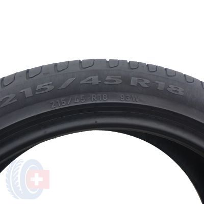 4. 2 x PIRELLI 215/45 R18 93W XL Cinturato P7 Lato 2018 6,8mm 