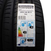 3. 4 x BRIDGESTONE 205/45 R17 84V Turanza T005 Lato 2019/21 Jak Nowe