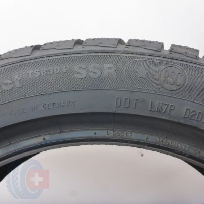 5. Opony 205/50 R17 2x CONTINENTAL 89H ContiWinterContact TS 830 P RSC BMW Zimowe 2021 Jak Nowe 
