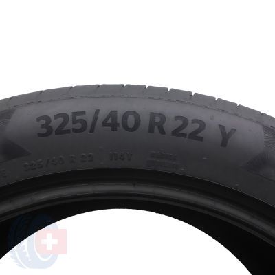 5. 2 x CONTINENTAL 325/40 R22 114Y PremiumContact 6 Lato 2019 5,8mm