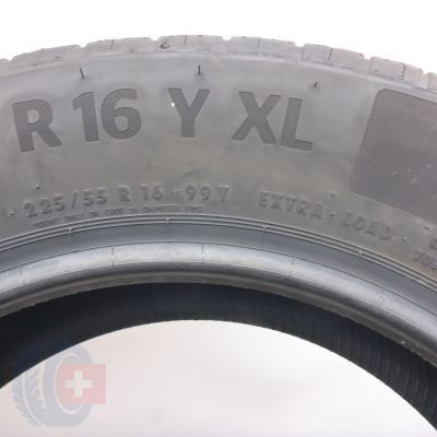 6. Opony 225/55 R16 2x CONTINENTAL 99Y XL EcoContact 6 Letnie 2023