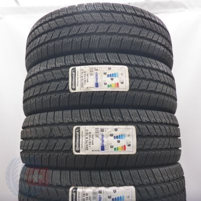Opony 225/75 R16C 4x CONTINENTAL 116/114R VanContact Winter Zimowe 2022 Nieużywane