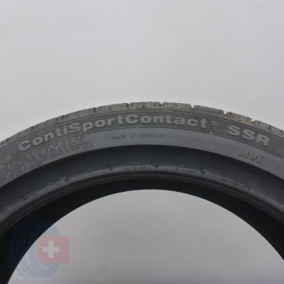 6. Opony 225/40 R18 2x CONTINENTAL 92W XL ContiSportContact5 RunFlat Letnie 2018 Nieużywane