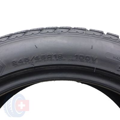 4. 2 x GOODYEAR 245/45 R18 100V XL UltraGrip Performance 8 BMW MOExt RunFlat Zima 2022 7,5mm