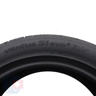 4. 1 x HANKOOK 235/50 R19 99V Ventus S1 evo2 SUV K117A Lato 2022 Jak Nowa 7,3mm