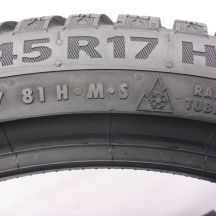 2. Opony 195/45 R17 2x CONTINENTAL 81H WinterContact TS860 Zimowe 2019 8mm Jak Nowe