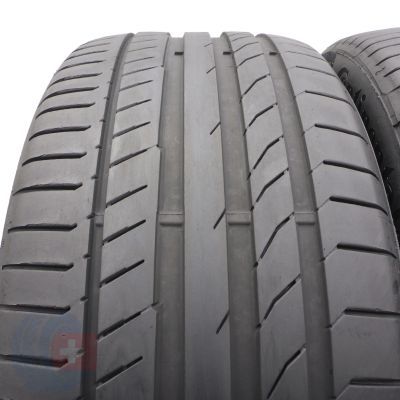 2. Opony 255/40 R19 2x CONTINENTAL 100Y XL ContiSportContact 5 A0 Letnie 2021 6mm