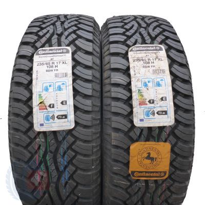 5. 4 x CONTINENTAL 235/65 R17 108H XL CrossContact AT Lato M+S 2014 Nieużywane
