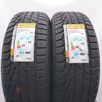 4. Opony 225/60 R17 4x PIRELLI 99H Sottozero Winter 210 serieII RFT BMW Zimowe 2016 
