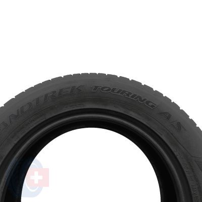 6. 2 x DUNLOP 225/65 R17 106V XL GrandTrek Touring A/S 2015 Lato 6,6-6,7mm