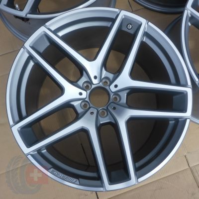 4. 4 x Alufelgi 21 MERCEDES 5x112 Et52,5/38 10/11J Original AMG TPMS
