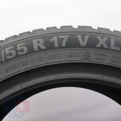 6. Opony 205/55 R17 2x SEMPERIT 95V XL Speed-Grip5 Zimowe 2024 Jak Nowe 8,6mm