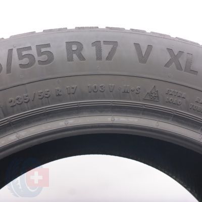 6. Opony 235/55 R17 2x CONTINENTAL 103V XL WinterContact TS 870 P Zimowe 2024 7,3-7,6mm