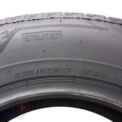 6. 4 x BRIDGESTONE 225/65 R17 102V Turanza Eco Lato 2022 6mm