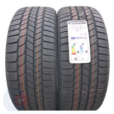 2 x CONTINENTAL 245/45 R19 102V XL ContiWinterContact TS810S RSC BMW Zima 2021 Jak Nowe