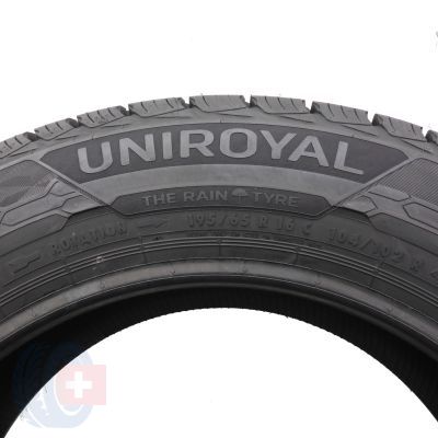 4. Opony 195/65 R16C 2x UNIROYAL 104/102R Snow Max 3 Zimowe 2021