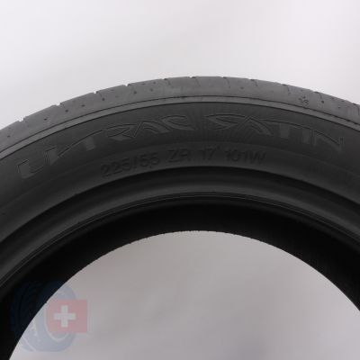 4. Opona 225/55 R17 1x VREDESTEIN 101W XL Ultrac Satin Letnia 2022 Jak Nowa Nieużywana 