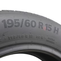 6. 2 x CONTINENTAL 195/60 R15 88H EcoContact 6 Lato 2022 5-5.5mm 