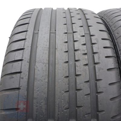 2. Opony 255/40 R19 2x CONTINENTAL 100Y XL SportContact 2 MO letnie 2017 6,8mm