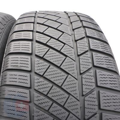 2. 4 x CONTINENTAL 255/50 R19 107V XL ContiWinterContact TS830P BMW RunFlat Zima 2017 6-6,5mm