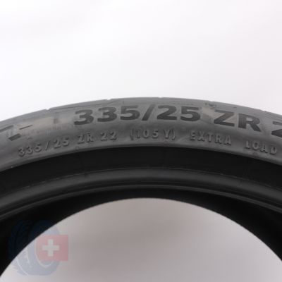 2. Opona 335/25 R22 1x CONTINENTAL 105Y XL SportContact7 letnia 2023 5,2mm