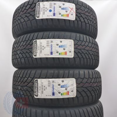 Opony 195/45 R17 4x CONTINENTAL 81H WinterContact TS 870 Zimowe 2022 