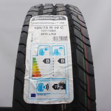 Opona 195/75 R16C 1x CONTINENTAL 107/105R ContiVanContact 100 Letnia 2019 