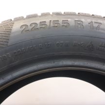 7. Opony 225/55 R17 4x CONTINENTAL 97H RunFlat BMW MOE WinterContact TS850P Zimowe 2022 Jak Nowe Nieużywane