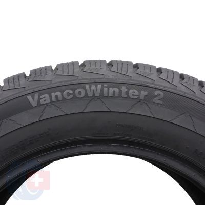 6. 2 x CONTINENTAL 205/65 R16C 107/105T VancoWinter 2 Zima 2015 6,3-7,4mm