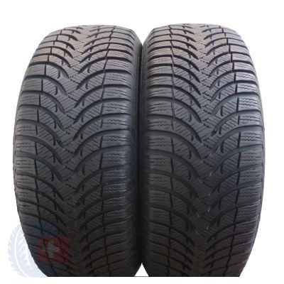 2 x MICHELIN 195/50 R15 82T Alpin A4 Zima 2015 6,5-7mm 