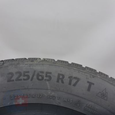 7. Opony 225/65 R17 2x CONTINENTAL 102T WinterContact TS 870 P Zimowe 2022 
