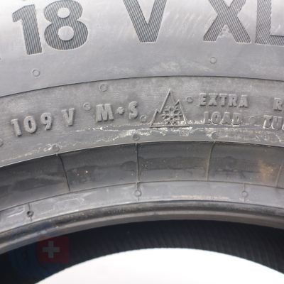 8. Opony 255/55 R18 4x CONTINENTAL 109V XL WinterContact TS 870 P Zimowe 2022 Nieużywane 