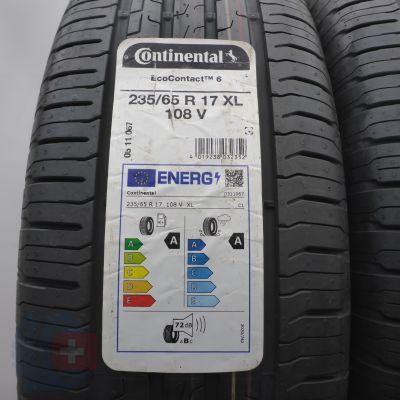 3. Opony 235/65 R17 4x CONTINENTAL 108V XL EcoContact6 Letnie 2021, 2022 Nieużywane 3. Opony 235/65 R17 4x CONTINENTAL 108V XL EcoContact6 Letnie 2021, 2022 Nieużywane