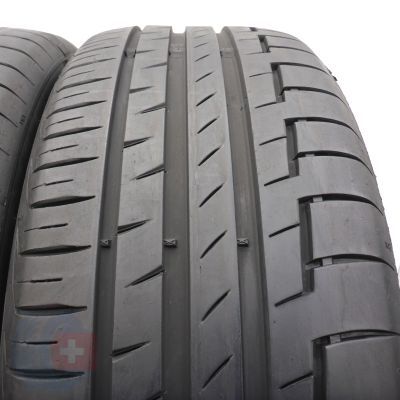 3. Opony 205/55 R16 2x CONTINENTAL 91V PremiumContact 6 Letnie 2019 6,5-6,8mm