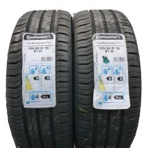 Opony 185/50 R16 2x CONTINENTAL 81H ContiEcoContact 5 Letnie 2018 Nieużywane 