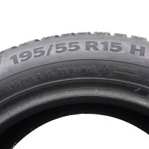 7. Opony 195/55 R15 4x CONTINENTAL 85H WinterContact TS860 Zimowe 2020 Jak Nowe Nieużywane 