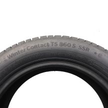 6. Opony 205/55 R16 4x CONTINENTAL 91H WinterContact TS 860 S BMW RUN FLAT Zimowe 2019 Jak Nowe