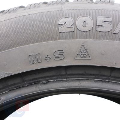 6. Opony 205/55 R16 2x KORMORAN 91T Snow Zimowe 2020/21 8,5-8,2mm