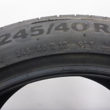5. Opony 245/40 R17 4x CONTINENTAL 91Y PremiumContact 6 Letnie 2021 Nieużywane