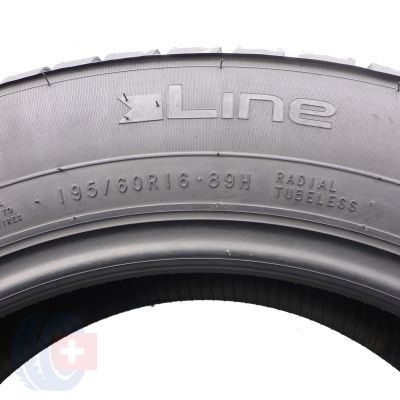 5. Opony 195/60 R16 2x NOKIAN 89H Line Letnie 2015/2016 Nieużywane 