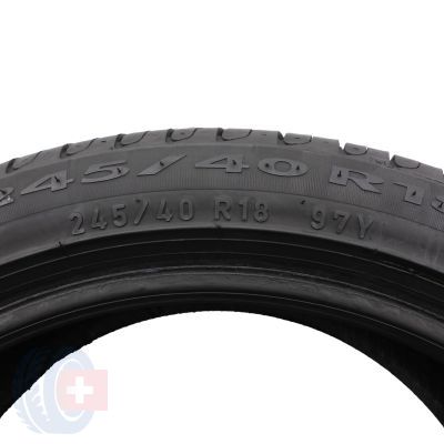 4. Opony 245/40 R18 2x PIRELLI 97Y XL Cinturato P7 RSC MOE letnie 6,8-7,2mm 2018