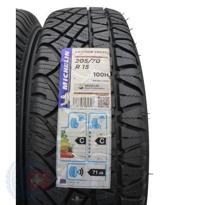 3. Opony 205/70 R15 2x MICHELIN 100H XL Latitude Cross M+S Letnie 2019 Nieużywane